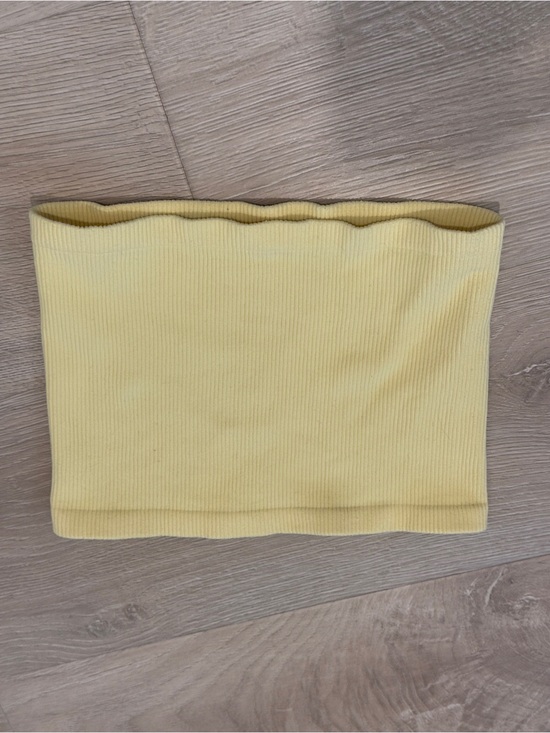 Intimately By Free People Other - Intimately Free People Yellow Ribbed Tube Top